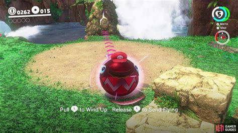 Our First Power Moon Cascade Kingdom Story Walkthrough Super Mario Odyssey Gamer Guides®