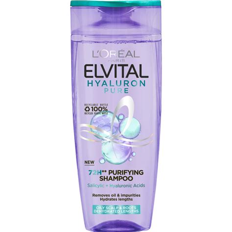 Shampoo Loreal Elvital 400 Ml Hyaluron Pure Tokmannifi