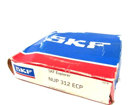 NEW SKF NUP 312 ECP ROLLER BEARING NUP312ECP SB Industrial Supply Inc