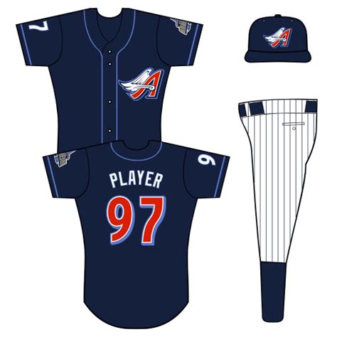 Anaheim Angels Uniform - Alternate Uniform - American League (AL ...