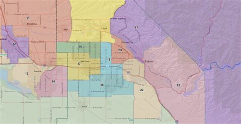 Idahos Bipartisan Redistricting Commission Proposes New Legislative Map • Idaho Capital Sun