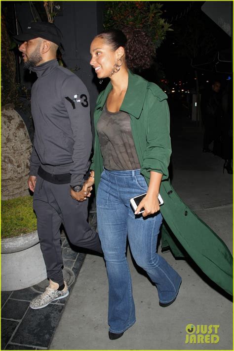 Alicia Keys & Husband Swizz Beatz Are So Cute on Date Night!: Photo ...