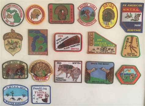 Turkey Hunting Patches Michigan Wild Turkey Hunters Association