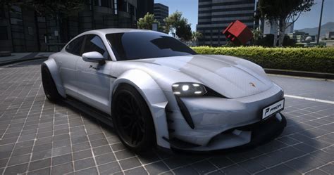 Porsche Taycan Prior Design Add On FiveM Gta5 Hub