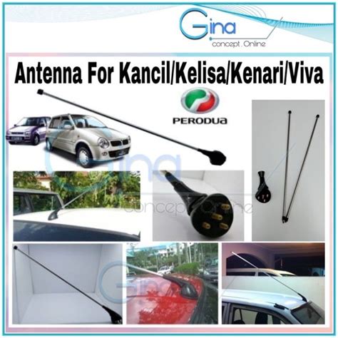 Ready Stock Perodua Kancil Kelisa Kenari Viva Car Antenna Rod