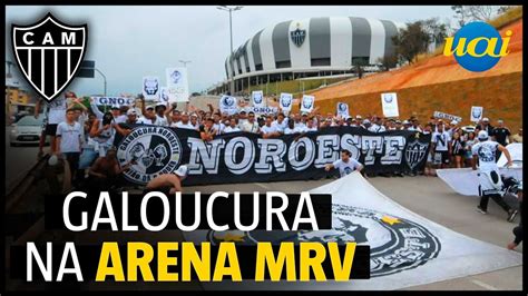 Atlético Galoucura faz festa na inauguração da Arena MRV YouTube