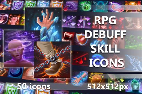 Fantasy Rpg Icons Pack