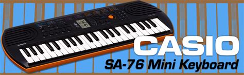 Amazon Casio SA 76 Mini Teclado De 44 Teclas Color Naranja