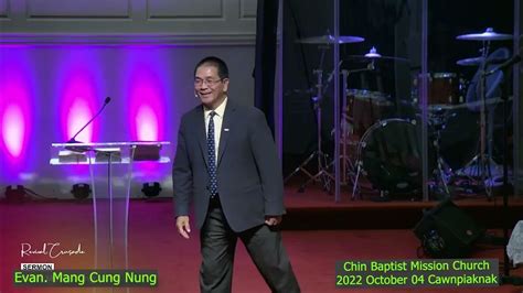 Evan Mang Cung Nung Chin Baptist Mission Church Revival Program 4