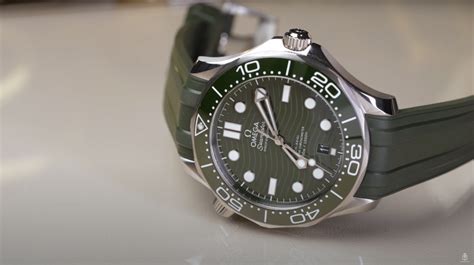 Revisi N De La Replica Del Omega Seamaster Verde Replicas De