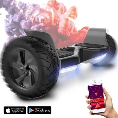 GeekMe Gyropode Hoverboard 8 5 Pouces Scooter Electrique Tout Terrain