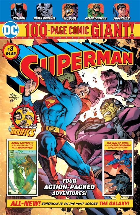 Weird Science DC Comics PREVIEW Superman Giant 3