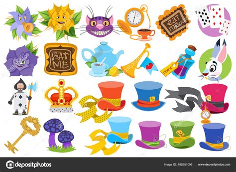 Alice In Wonderland Symbols