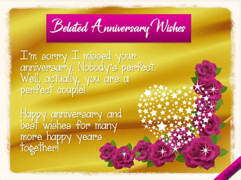 Belated Happy Wedding Anniversary Quotes - ShortQuotes.cc