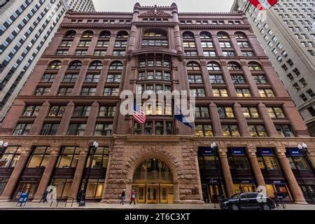 Rookery Building de 1888 au centre ville de Chicago Illinois États