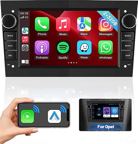 Hikity Android 11 Car Stereo For Opel Astra Corsa Meriva 2GB 32GB GPS