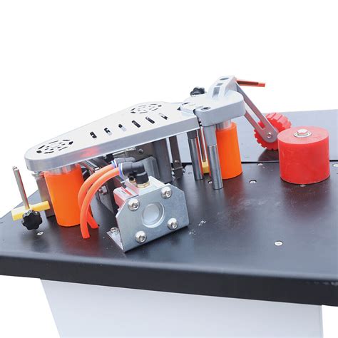 W Self Cutting Edge Banding Machine Double Gluing Edge Banding