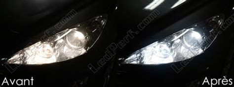 Pack De L Mparas De Luces Faros Xen N Efecto Para Peugeot