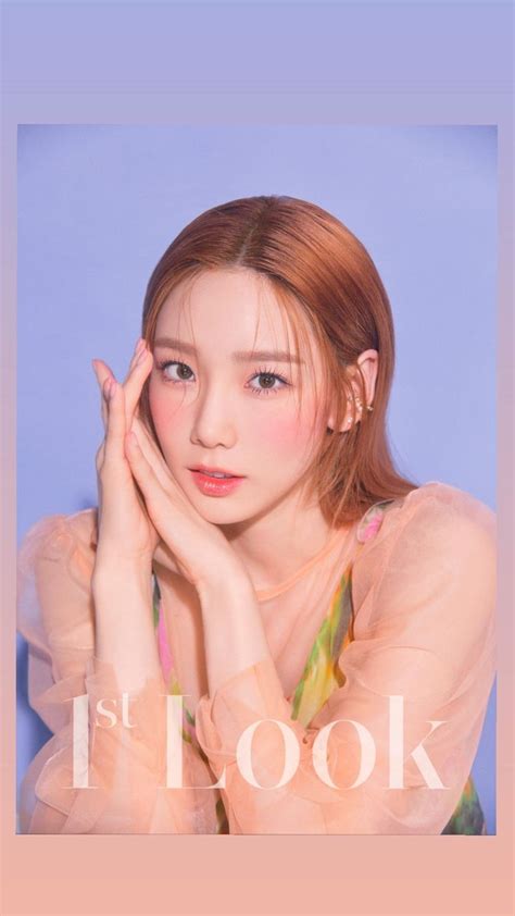 Taeyeon Ig Profile Pic 1st Look With Apieu Cosmetics Photoshoot