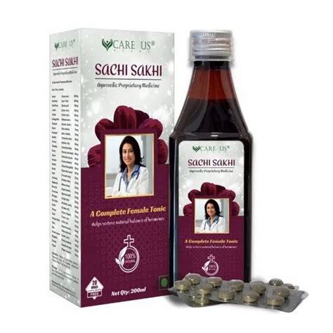 Syrup Sachi Sakhi A Complete Female Tonic For Personal Packaging