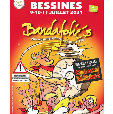 Les Gueules Sèches de Limoges Rendez vous à Bessines aux Bandafolies