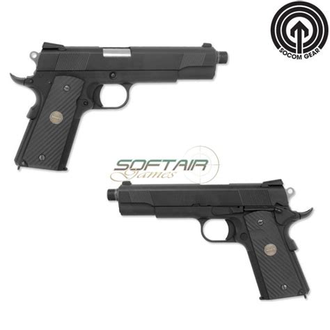 Pistola A Gas Novak Next Black 1911 Whhs Laccetto Socom Gear Bu Nn B