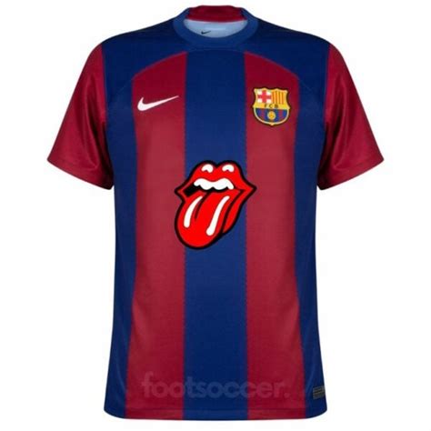 Maillot FC Barcelone Rolling Stones Edition Limitée 23 24 Kickoff Store