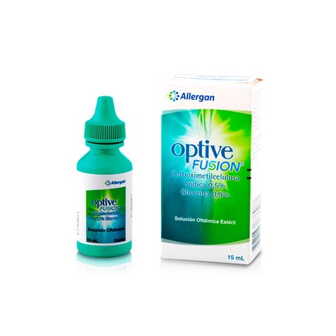 Optive Fusión Solución Oftálmica Frasco 15ml Boticas Hogar Y Salud