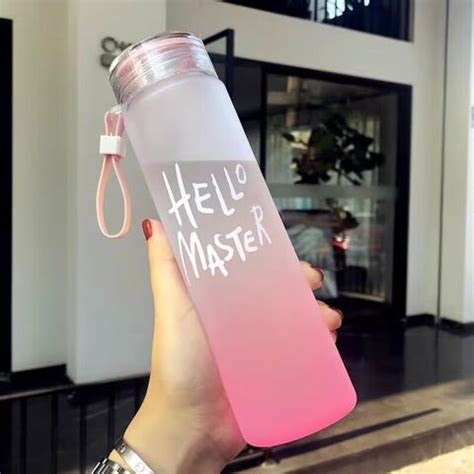 Buy Wholesale China Reusable Glass Bottles Colorful Portable Beautiful ...