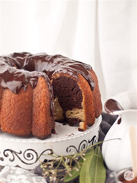 Bundt Cake Marmolado De Chocolate Y Caf Merienda Perfecta Jaleo En