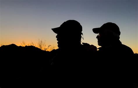 Premium Photo | Silhouette friends against clear sky during sunset