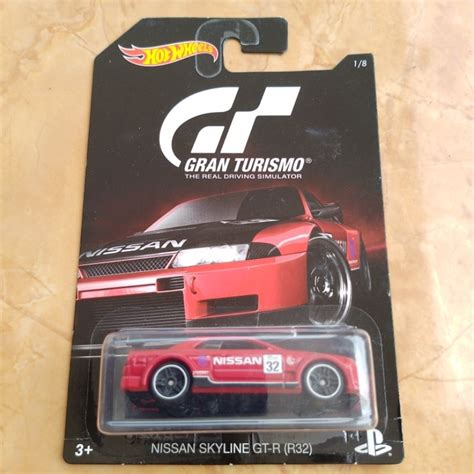 HOT WHEELS NISSAN 風火輪日產 SKYLINE GTR R32 Gran Turismo 蝦皮購物