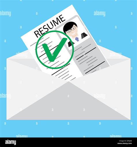 Approved Resume Letter Vector Work Cv And Resume Writing Curriculum