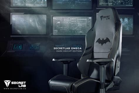 Secretlab Celebrates 80 Years Of Batman With Dark Knight Edition Gaming