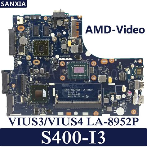 KEFU VIUS3 VIUS4 LA 8952P REV 1 0 Laptop Motherboard For Lenovo S400