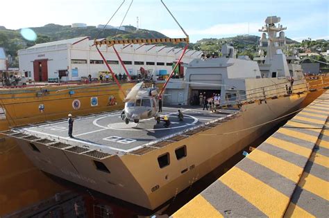 Pola Sigma 10514 Arm Reformador Frigate Launched For Mexican Navy