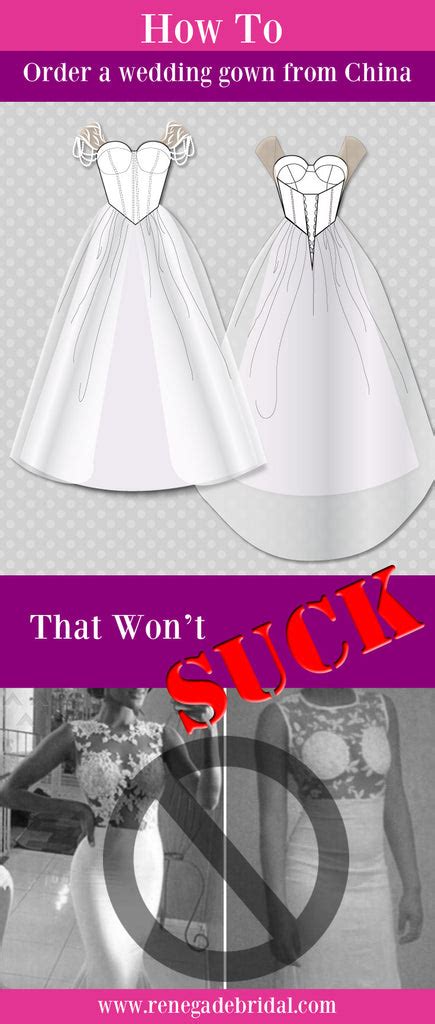 How to order a wedding gown from China (that isn't a trainwreck ...