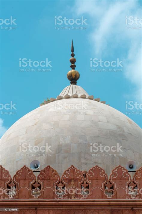 Badshahi Mosque Lahore Pakistan Architectural Details Stock Photo