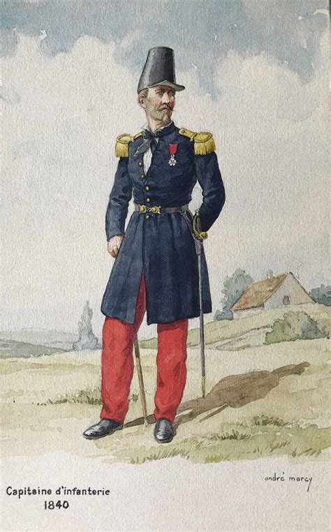 Les uniformes de l armée française de 1830 à 1870 Armée de l Histoire