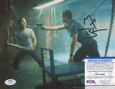 Michael Biehn Signed "The Abyss" 8x10 Photo (PSA COA) | Pristine Auction