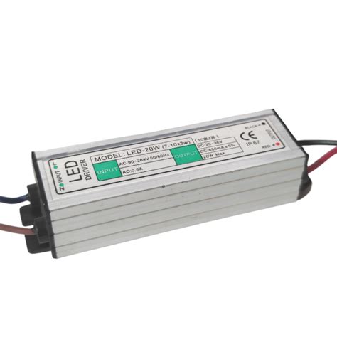 DRIVER LED 600mA IP67 Fervicom Productos LED Bogotá Fuentes