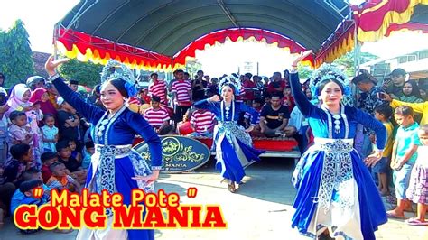 Gong Mania Malate Pote Show Di Kecamatan Ganding Youtube