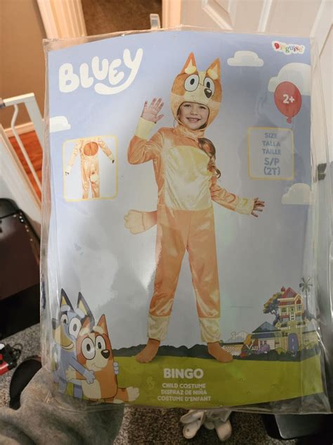 Toddler Bingo From BLUEY Halloween Costume 2T - Gem