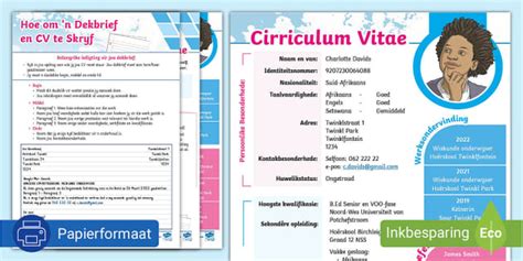 Hoe Om N Dekbrief En Cv Te Skryf Teacher Made Twinkl