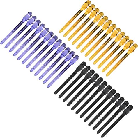 Duckbill Sectioning Hair Clip Smoothly Surface Not Easy To Rust Hairdressing Curl Clips Hair