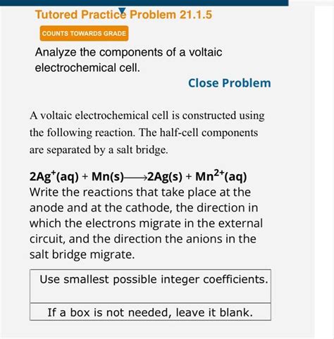 Solved Tutored Practice Problem 21 1 5 Analyze The Chegg