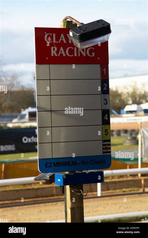 Bookies odds board Stock Photo - Alamy