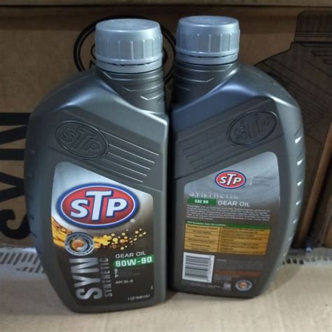 Jual STP Gear Oil SAE 80w90 GL 5 Synthetic Original 1liter Shopee