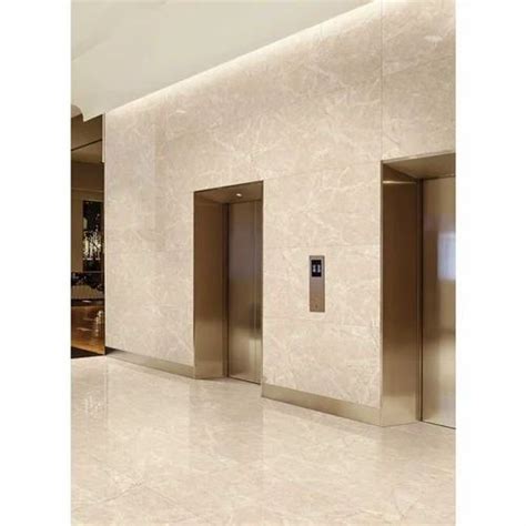 Semi Glossy Kajaria Gres Tough Ivory Ceramic Commercial Wall Tiles