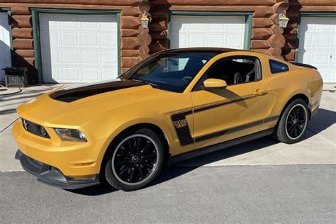 For Sale 2012 Ford Mustang Boss 302 875 Yellow Blaze Metallic